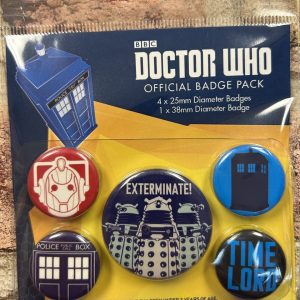 Doctor Who Badge Pack