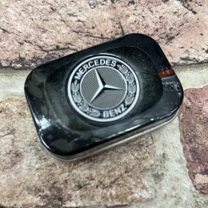Small Tin Of Mini Mints,  Mercedes Benz Classic Logo