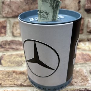 Money Box Tin, Mercedes Benz Service