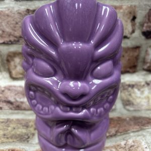 Tiki Mug Ceramic Purple