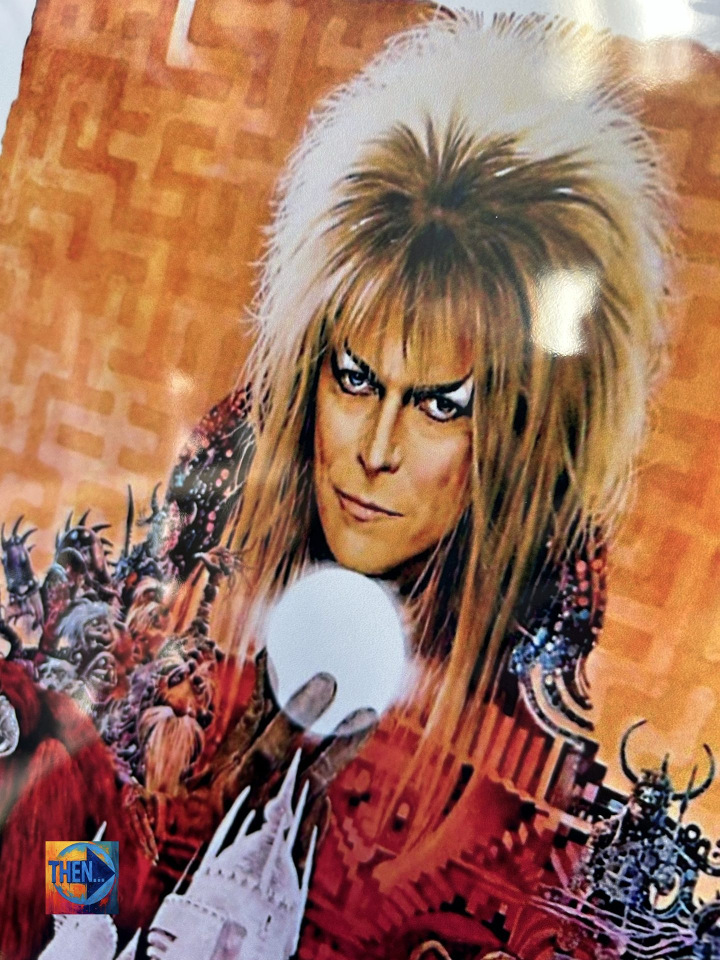 Metal Sign Aluminium, The Labyrinth David Bowie Movie Poster, Large - Image 4