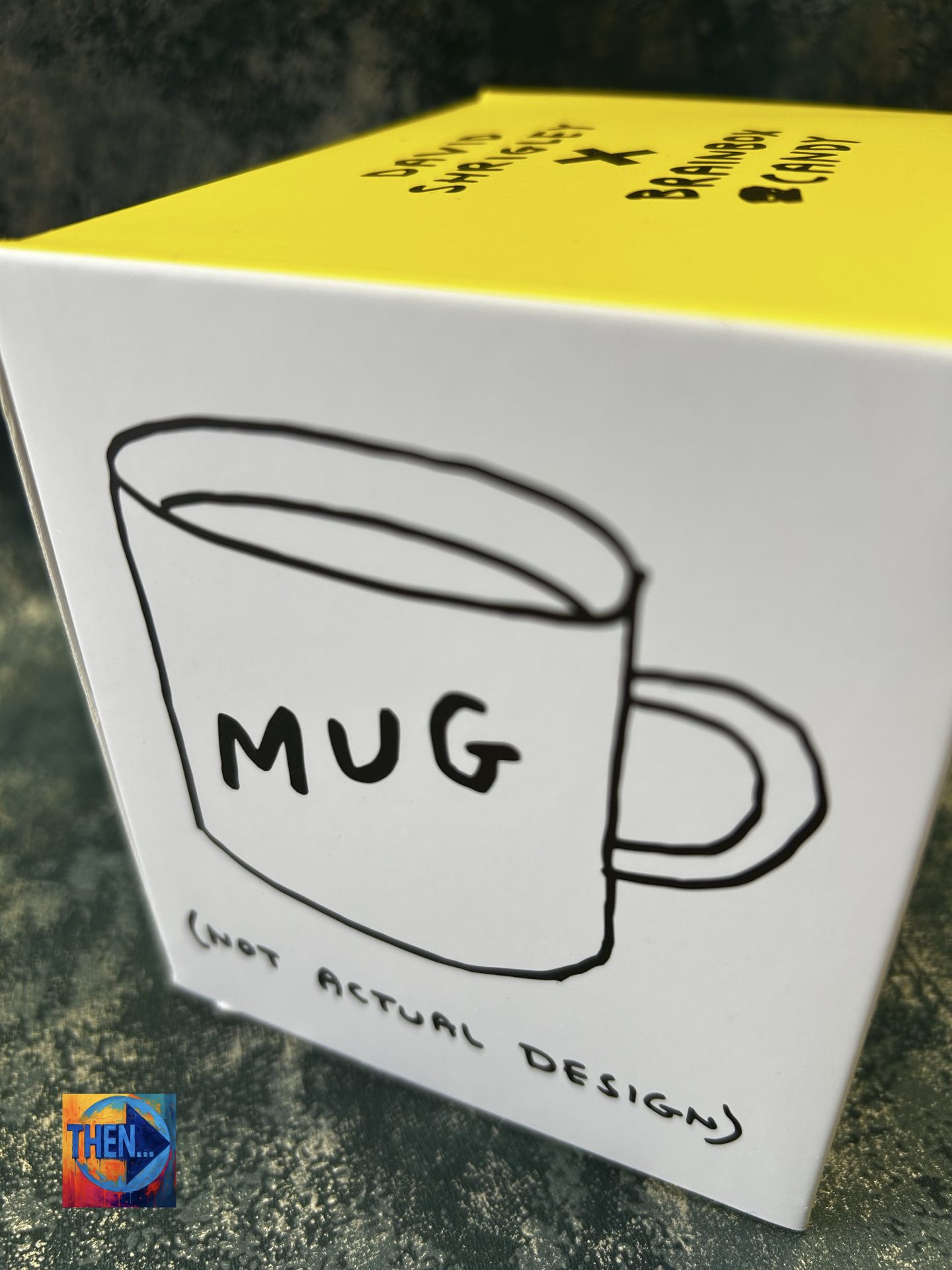 David Shrigley Funny Boxed Mug After Work We Get Drunk - Image 2