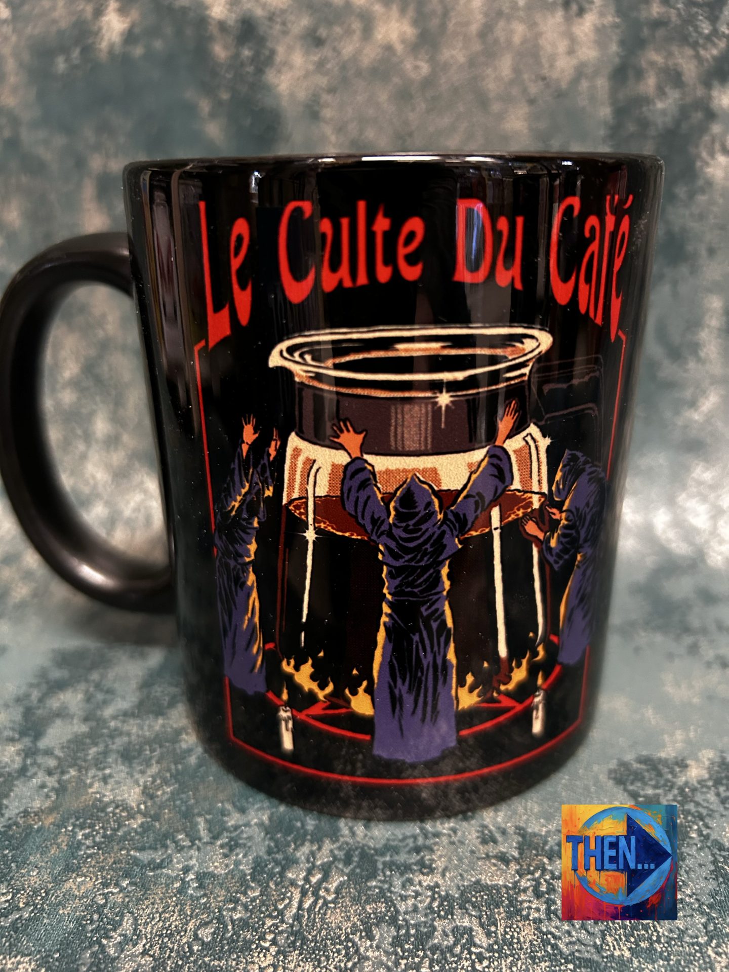Steven Rhodes Le Culte Du Cafe' Ceramic Mug