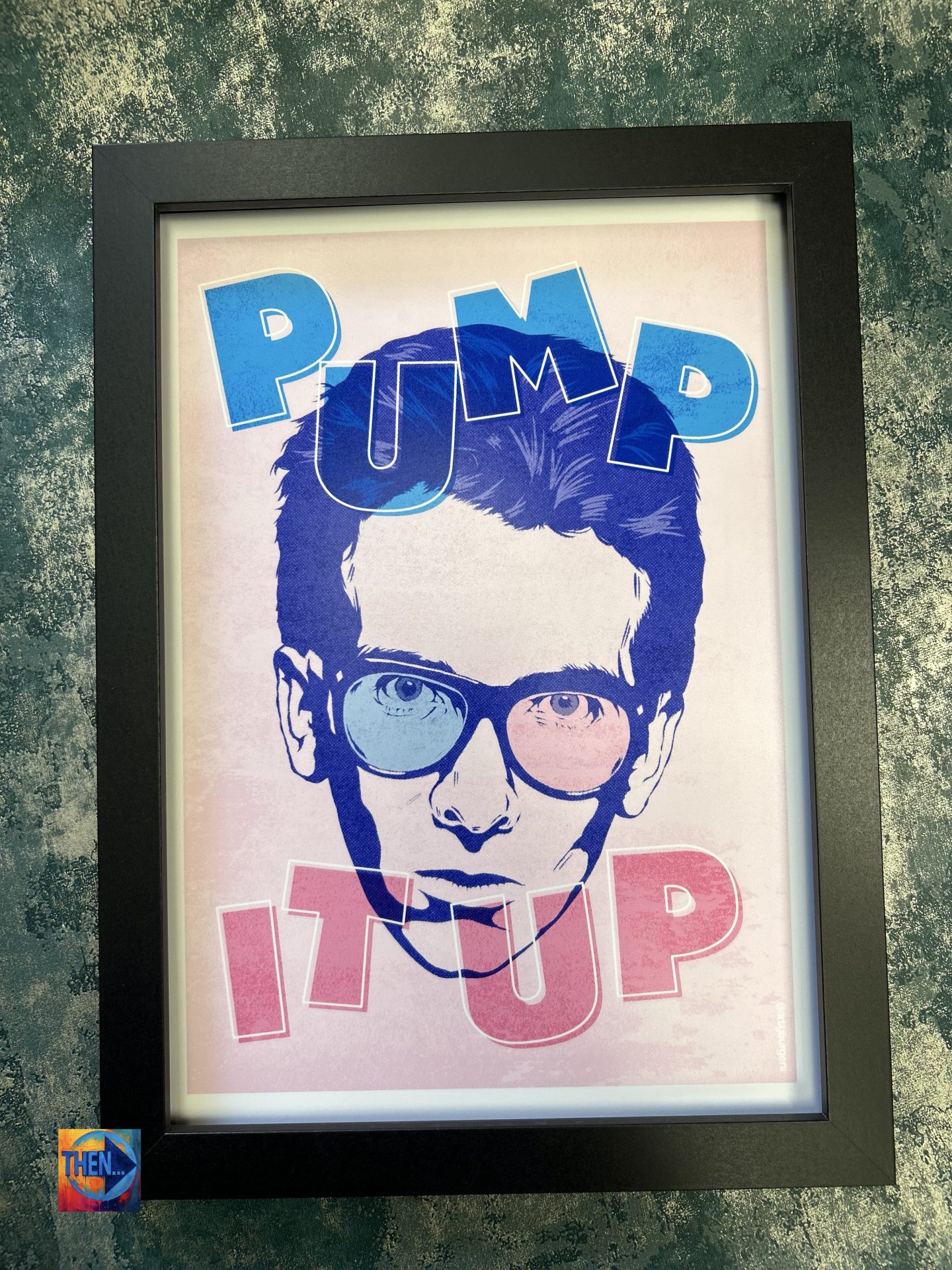 Wall Art Print "Pump It Up" A4 by ArtyBurgers - Image 2
