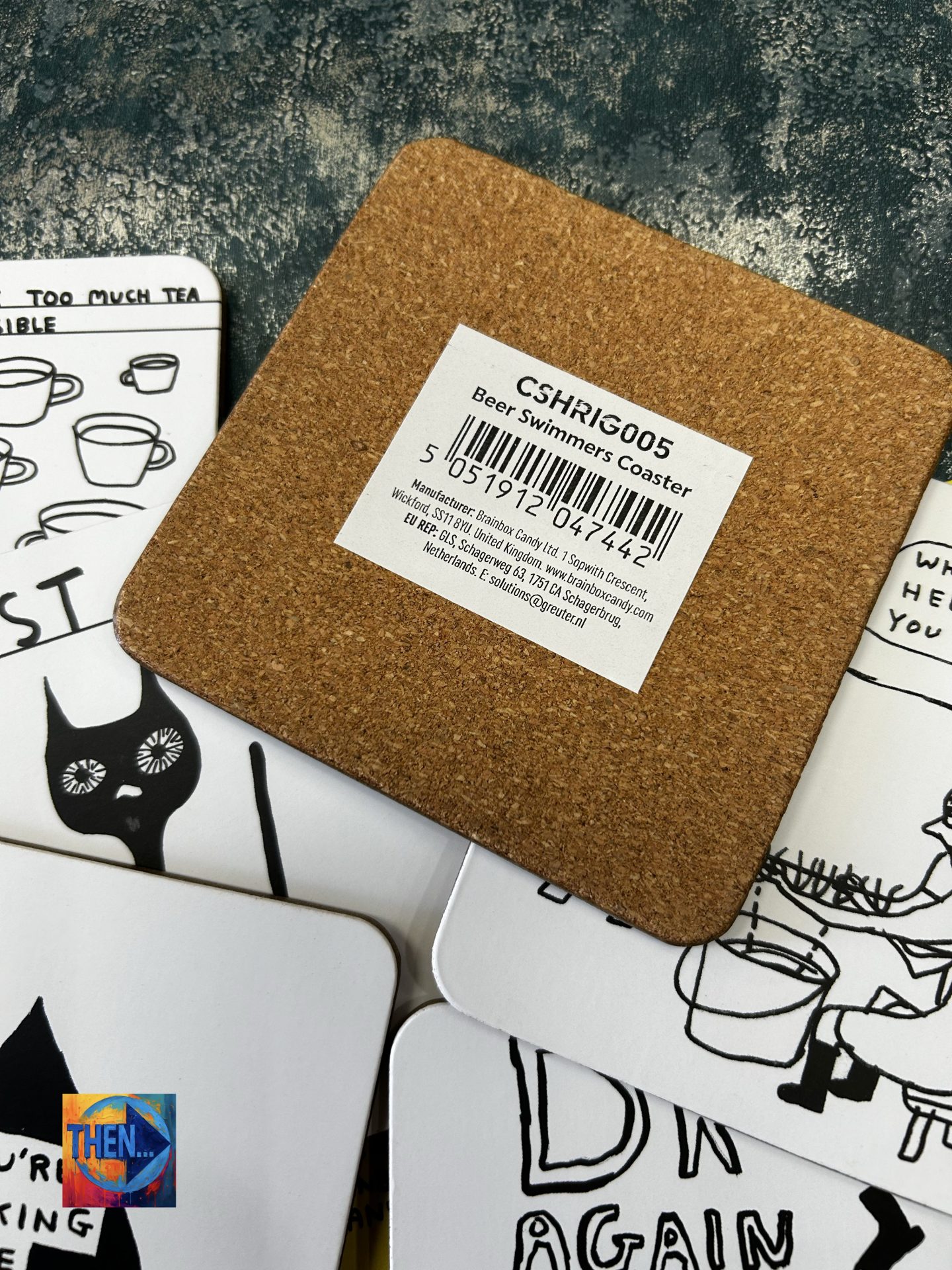 David Shrigley Funny Coasters Set Of 6 - Image 4