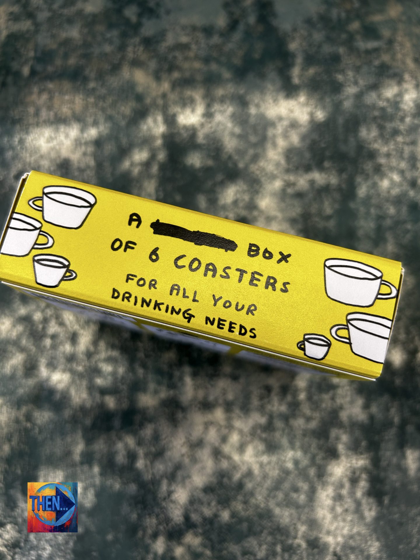 David Shrigley Funny Coasters Set Of 6 - Image 3