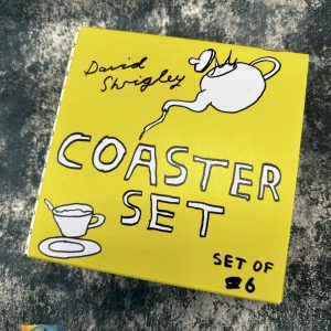 David Shrigley Funny Coasters Set Of 6