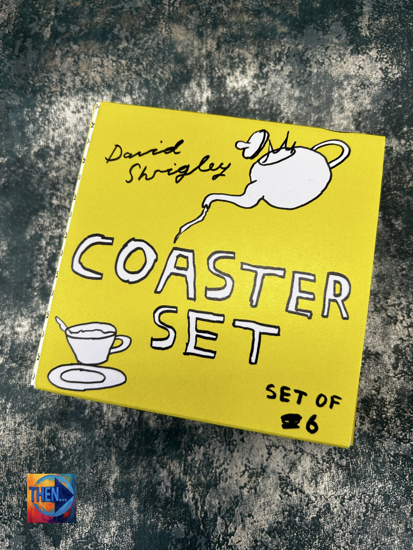 David Shrigley Funny Coasters Set Of 6