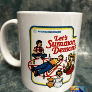 Steven Rhodes "Let's Summon Demons" Ceramic Mug