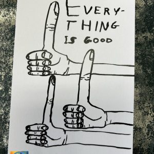 David Shrigley Postcard Everything Is Good