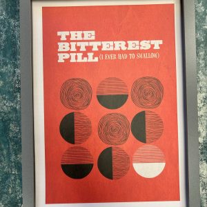 Wall Art Print, The Bitterest Pill A3 by The Northern Line