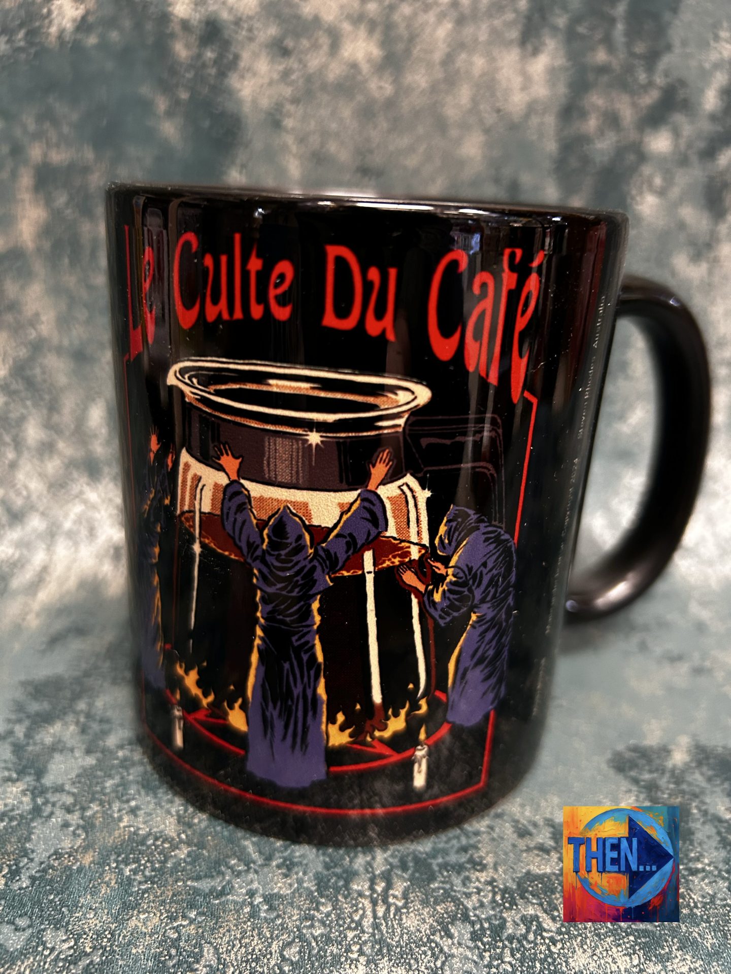 Steven Rhodes Le Culte Du Cafe' Ceramic Mug - Image 2