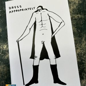 David Shrigley Funny Greetings Card Dress Appropriately