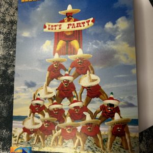 Greeting Card, Happy Birthday Mexican Pyramid