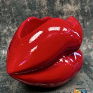 Red Lips Planter/Ornament
