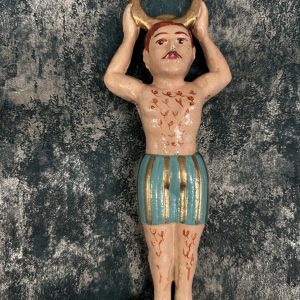 Painted Cast Iron Swimmer Traditional Bottle Opener