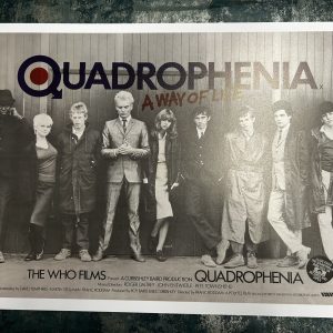 Wall Art Print, The Who Quadrophenia Vintage Movie Print A3