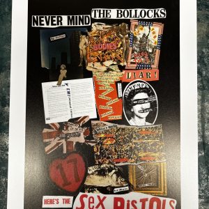 Wall Art Print, The Sex Pistols Never Mind Poster A3