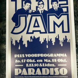 Wall Art Print, The Jam Gig Poster A2