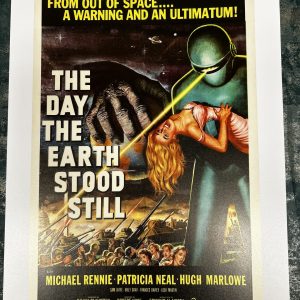 Wall Art Print, The Day The Earth Stood Still Vintage Movie Print A3