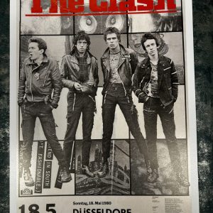 Wall Art Print, The Clash Live Poster A3