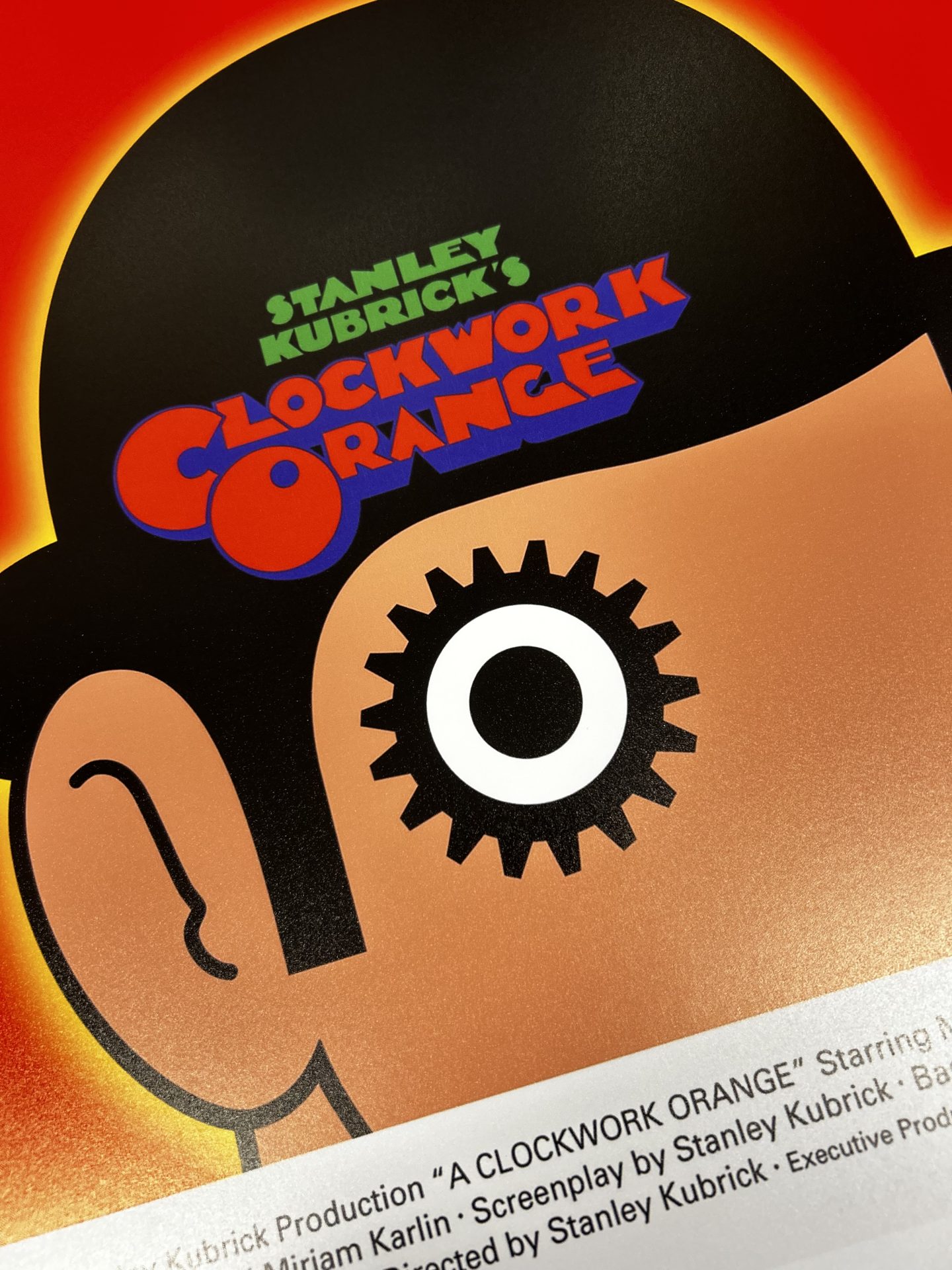 Wall Art Print, A Clockwork Orange Alternative Movie Poster A3 - Image 3