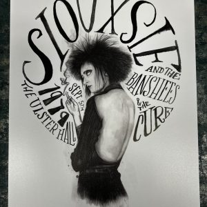 Wall Art Print, Siouxsie And The Banshees A3