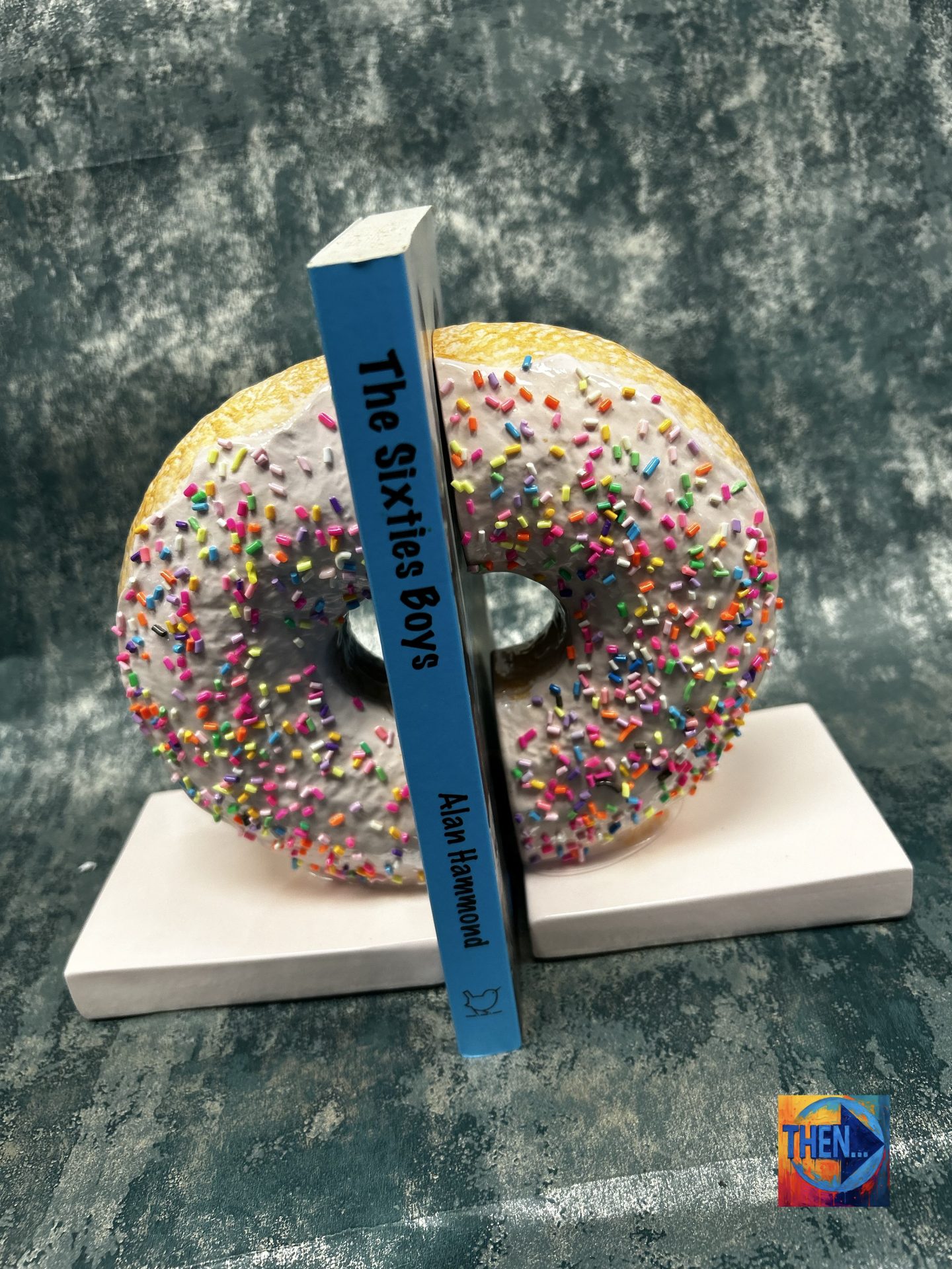 Iced Doughnut Bookends Pair - Image 2