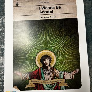 Wall Art Print, I Wanna Be Adored A3 by The Northern Line