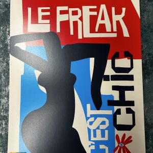 Wall Art Print, Le Freak A3 by The Northern Line