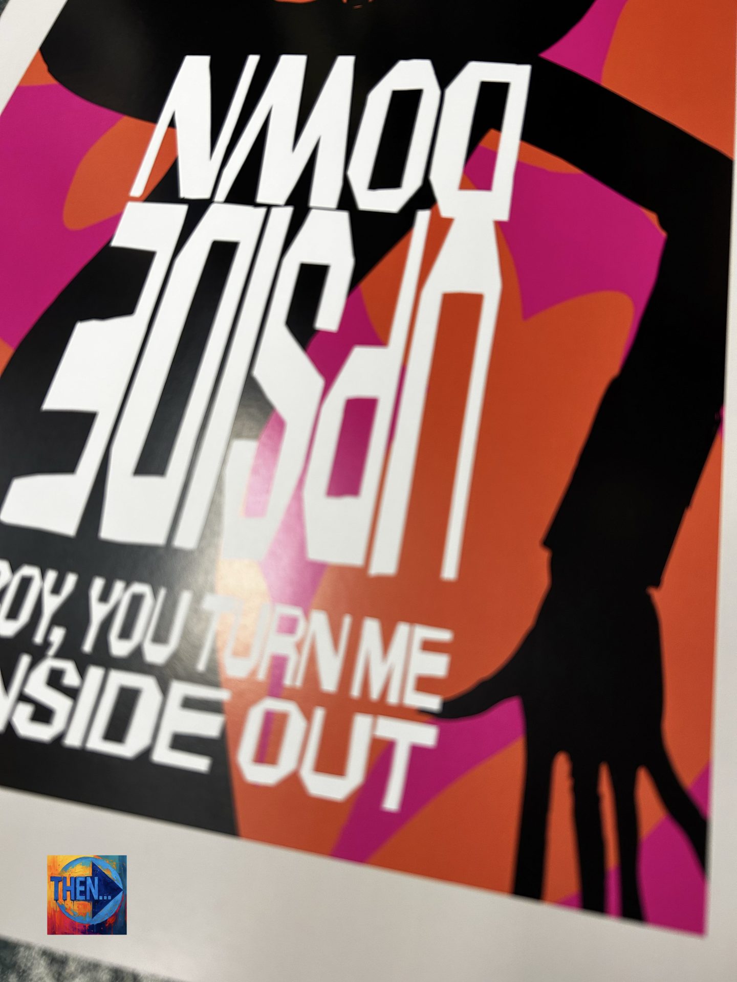 Wall Art Print, Upside Down A3 by The Northern Line - Image 3