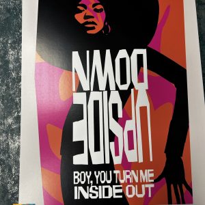 Wall Art Print, Upside Down A3 by The Northern Line