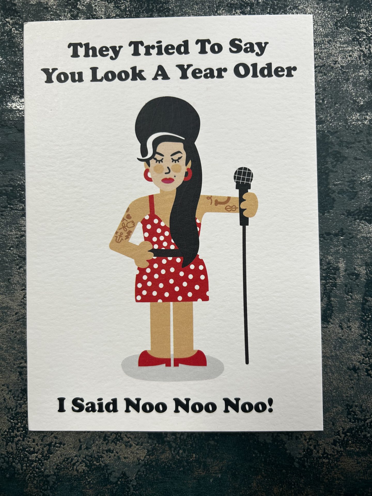 A Year Older.. I Said Noo Noo Noo! Birthday Card by Studio Boketto