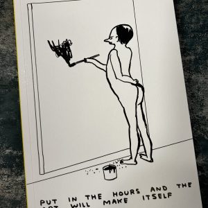 David Shrigley "Art Makes Itself" Sketch Book
