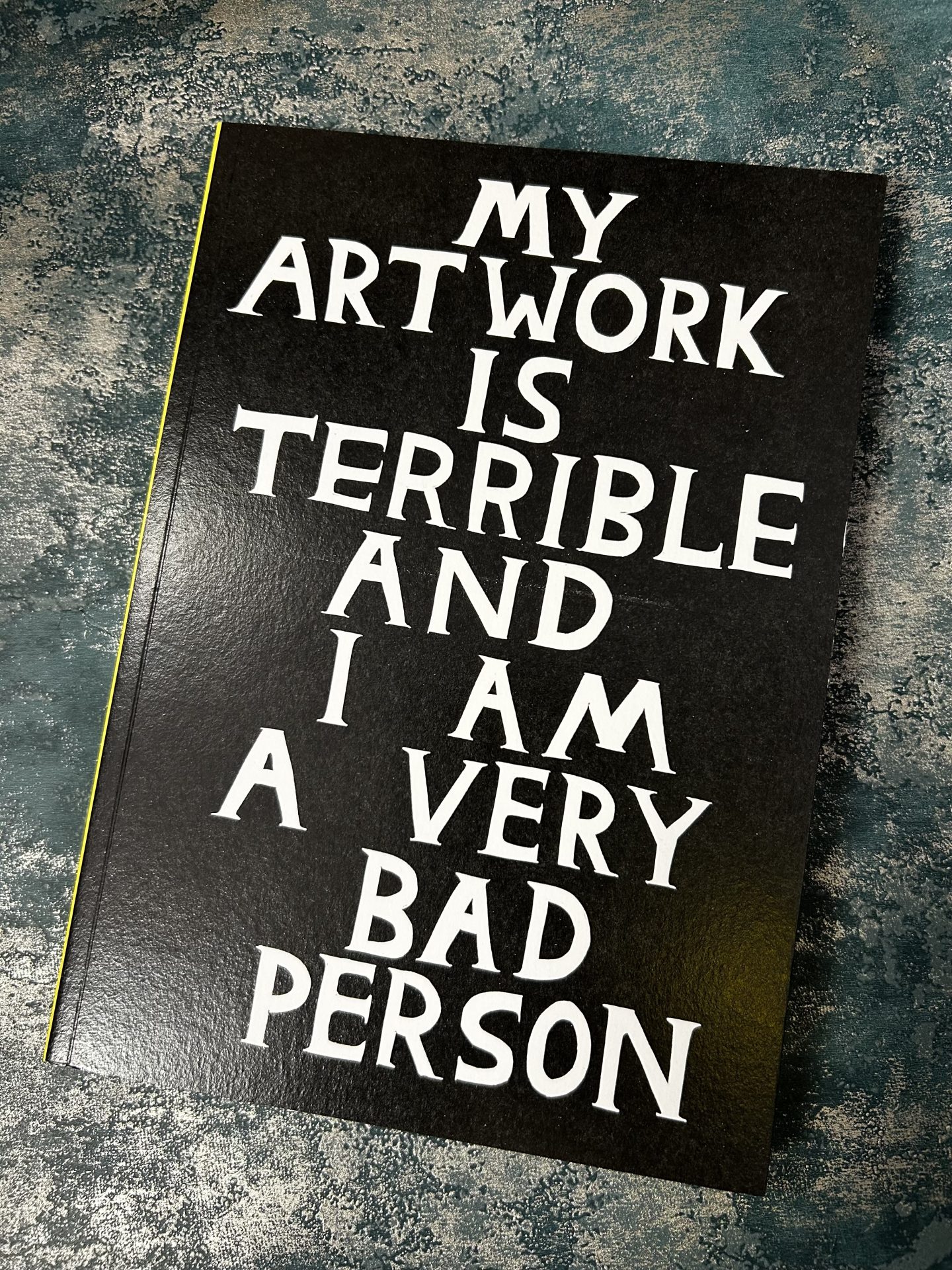 David Shrigley "Terrible Artwork" Sketch Book