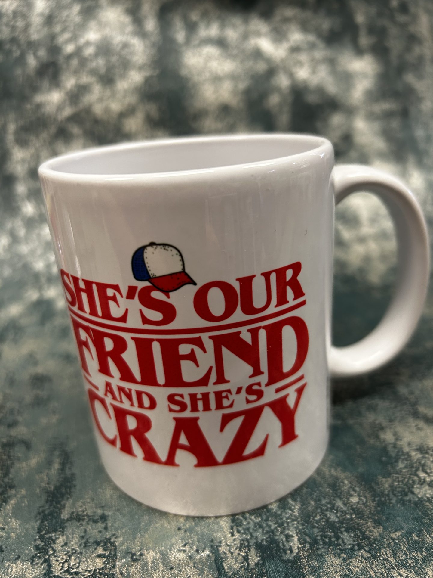 Stranger Things, She's Our Friend Ceramic Mug - Image 4