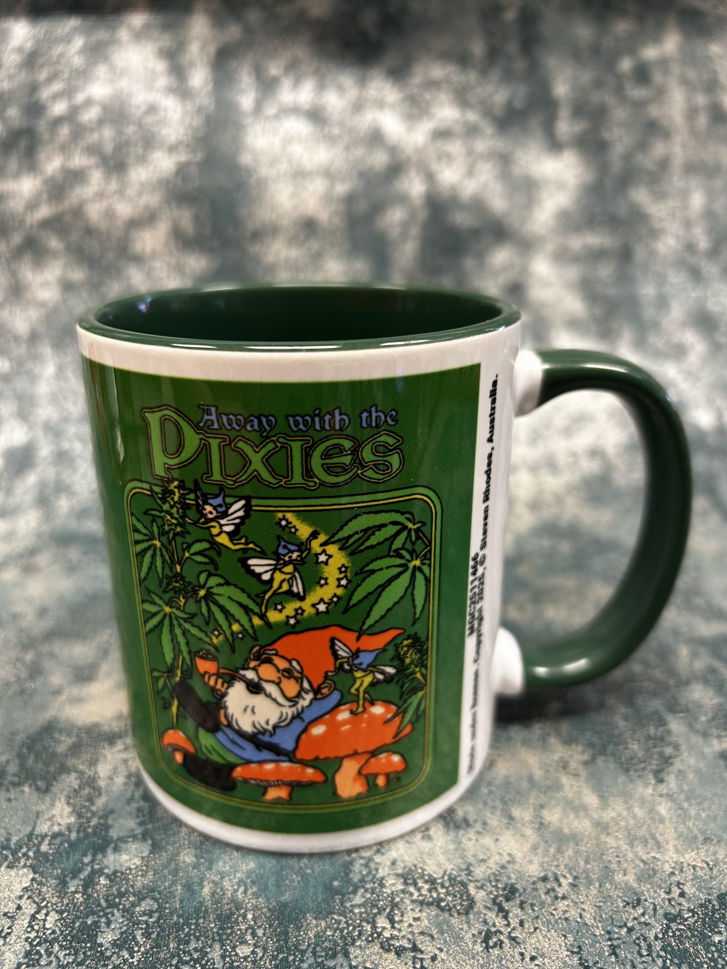 Steven Rhodes "Away With The Pixies" Ceramic Mug