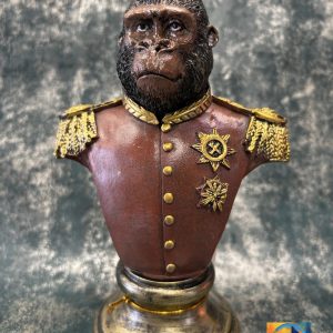Gentry Gorilla Bust Red Uniform
