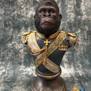 Gentry Gorilla Bust Blue Uniform