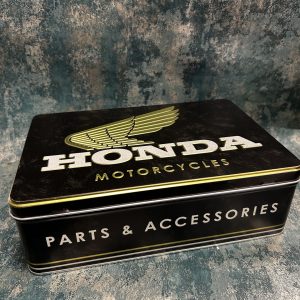 Storage Tin Box Large Flat, Honda Motorcycles